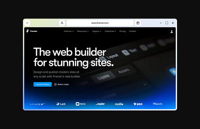 Minimal Browser Ui/UX Design app branding browser design minimal ui ux