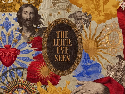 The Little I've Seen – North Point Worship Album Art album art angels bible collage cover etching gold illustration jesus liturgical ornate religious rich sacred worship