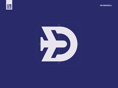 Letter D Plane Logo Forsale aviation branding d design elegant flat flight fly graphic design jet letter logo mark minimal modern plane simple tour travel vector