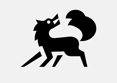 LOGO - WOLF - HALLOWEEN animal animals branding design dog graphic design halloween icon identity illustration logo marks monster symbol ui wolf wolfs