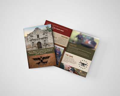 Hunting Brochure brochure design flyer graphic design indesign infographic marketing