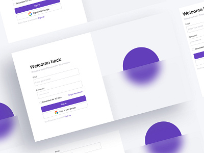 Log in page — Untitled UI graphic design login ui ux