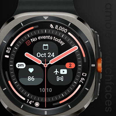 Pathfinder Watch Face analog android design galaxywatch googleplay pixelwatch watchface watchfaceformat watchultra wearos wearos5