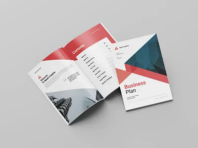 Business Plan Template a4 agency annual report branding brochure brochure design business business plan company profile corporate profile design graphic design illustration new print project proposal proposal report sheet