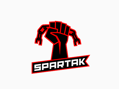 Spartak | Football Club Crest brand design club logo crest design flat football club football club logo graphic design illustration logo logo design sport vector visual identity