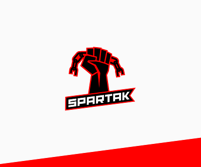 Spartak | Football Club Crest brand design club logo crest design flat football club football club logo graphic design illustration logo logo design sport vector visual identity