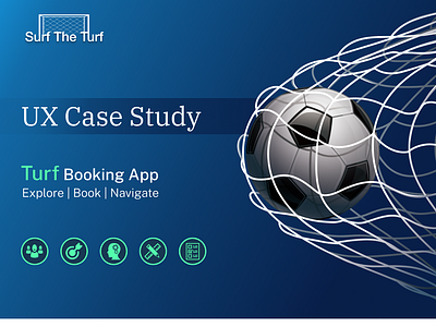 UX Case Study - Turf Booking App case study design thinking process sports app turf booking app uiux ux case study ux design ux portfolio