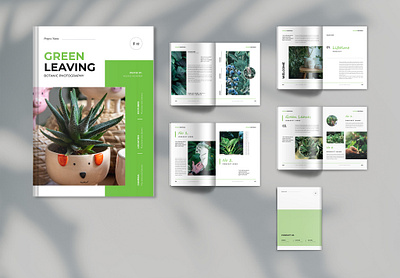 The Botanic Multipurpose Creative Portfolio Template a4 agency agriculture botanic botanic portfolio botanical branding brochure business design graphic design green magazine minimal portfolio new portfolio