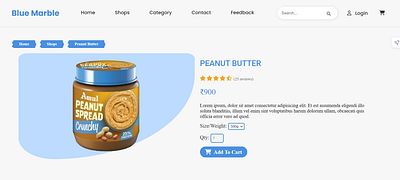 Daily UI Challenge #056 breadcrumbs challenge css dailyui day56 e commerce html productpage shop website