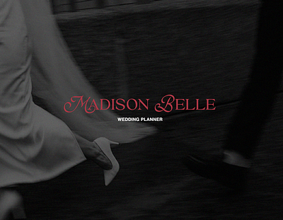 Madison Belle - Luxury Wedding Planner aesthetic bold design brand design branding design digital design illustration logo luxury luxury design personal branding ui ui design ux web web design webdesign website wedding planner