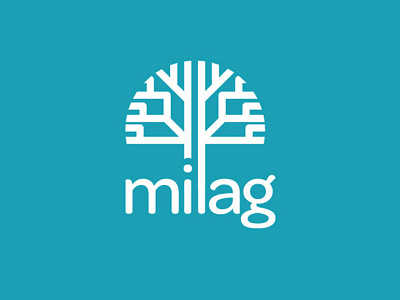 MILAG branding graphic design logo