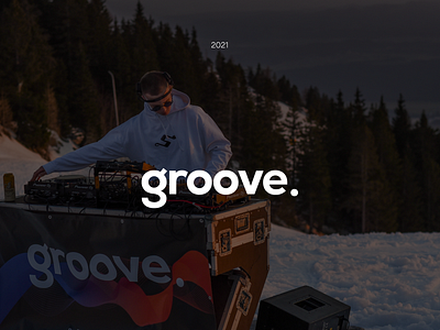 Groove. | Brand Identity Design brand design brand identity branding clean logo corporate identity design graphic design groove logo minimalistic logo music industry simple logo typographic logo