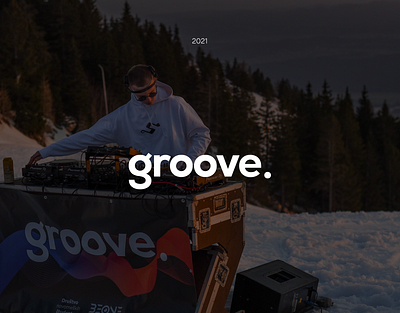 Groove. | Brand Identity Design brand design brand identity branding clean logo corporate identity design graphic design groove logo minimalistic logo music industry simple logo typographic logo