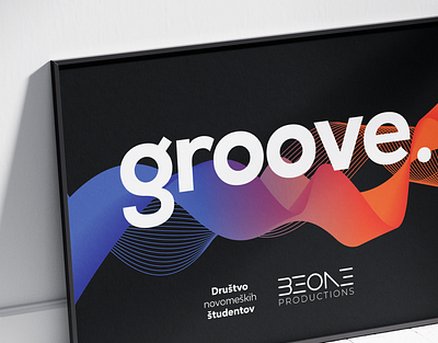 Groove. | Brand Identity Design brand design brand identity branding clean logo corporate identity design graphic design groove logo minimalistic logo music industry simple logo typographic logo