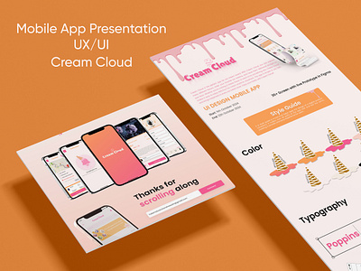 Mobile App Presentation UX/UI branding logo ui