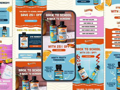 Email Design for Supplement Brand cpg design dtc email supplement