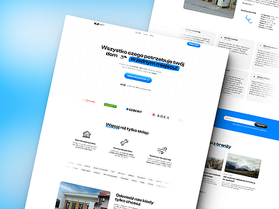 H2O Trzebinia: Plumbing Supply Website Design modern design plumbing supplies ui web design