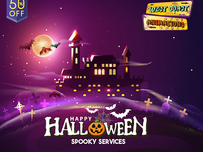 Spooky Services at 50% OFF! halloween