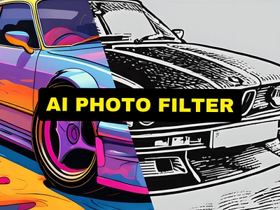 AI Filter: Redefining Photo Editing with Intelligent Effects graphic design poster design social media design