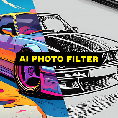 AI Filter: Redefining Photo Editing with Intelligent Effects graphic design poster design social media design