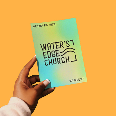 Water's Edge Church brand concept brand inspiration branding design graphic design illustration logo typography visual identity