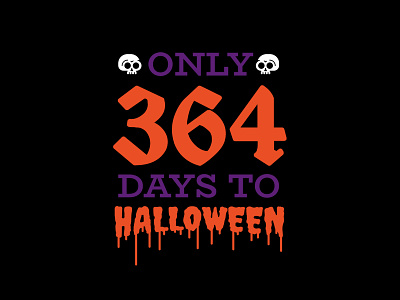 364 Days branding design graphic design halloween horror illustration logo scary spooky ui