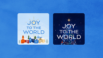 "Joy to the World" Series Art Options