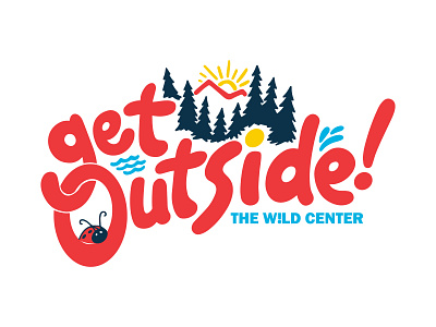 Get Outside branding graphic design logo