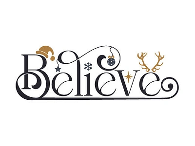 Believe Christmas Craft 3d animation app branding design graphic design illustration logo motion graphics typography ui ux vector