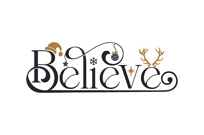 Believe Christmas Craft 3d animation app branding design graphic design illustration logo motion graphics typography ui ux vector