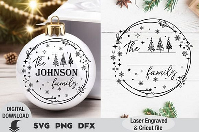 Christmas Ornaments Svg, Personalized 3d animation app branding design graphic design illustration logo motion graphics typography ui ux vector