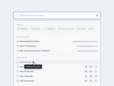Command Palette for Fintech product animation app branding command palette design graphic design icon illustration logo minimal saas search shortcut sketchapp typography ui ux vector website