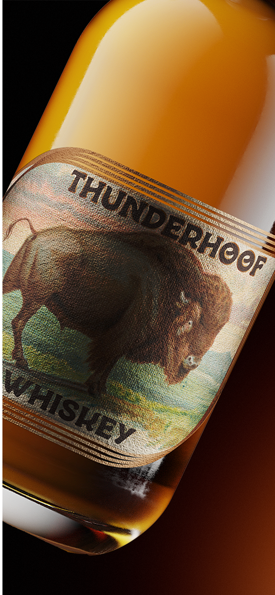 Example of Spirits Label Design