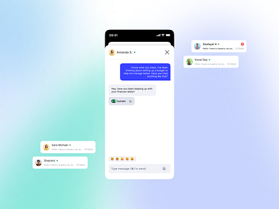 Chat Interface app design chat chat app messaging app mobile app ui ux