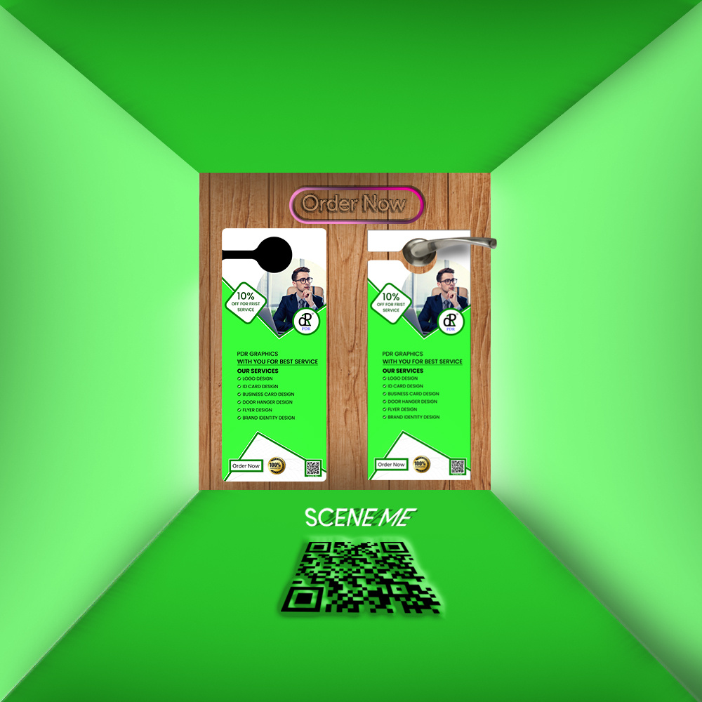 Door Hanger Design ahamed banner design design door door hanger design faruk faruk ahamed flyer design hanger poster design