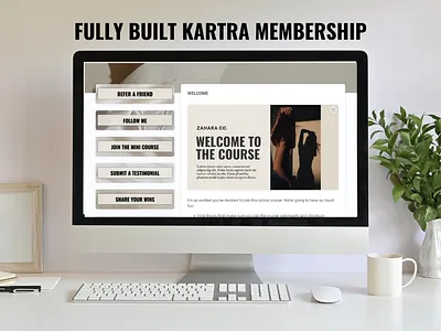 Kartra Membership Template kartra kartra course kartra membership kartra templates kartra website online courses sales page web design