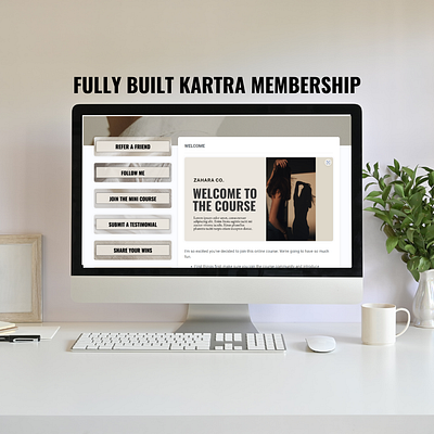 Kartra Membership Template kartra kartra course kartra membership kartra templates kartra website online courses sales page web design