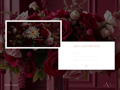 Branding for the flower boutique brand brand design brand identity brand strategy branding certificate figma flower flower shop flowers graphic design identity logo logo design marketing naming packaging postcard strategy visual identity