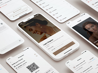 "Modern Jewelry and Accessories Shopping App Design" appdesign design ecommercedesign fashionapp interactivedesign jewelryapp luxurydesign minimaldesign mobileappdesign mobiledesign productdesign shopapp ui uidesign uiuxdesign userexperience userinterface ux uxdesign