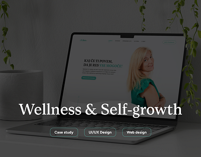 Self Growth, Ula Tentor | UI/UX Design beautiful page clean landing page modern self growth turquoise page ui ui ux design user experience user interface ux web design website design