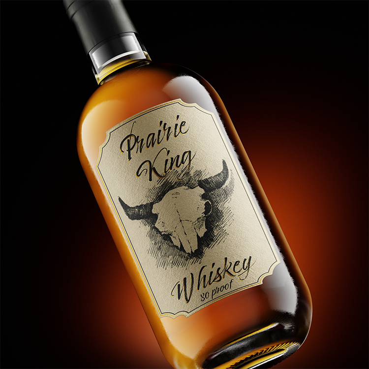 Example of Spirits Label Design