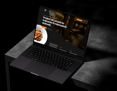 CUBO Restaurant | UI/UX Design ambient dark page delicious elegant fancy fine dining food hero section landing page ui ux design user experience user interface web design website