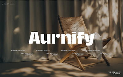 Aurnify_Logo and Brand Identity Design adobe photoshop branding design graphic design landing page logo web design