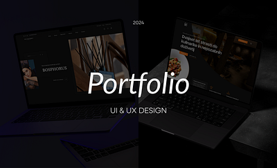 Portfolio 2024 | UI/UX Design 2024 branding clean cv design landing page modern portfolio ui ux user experience user interface web design website