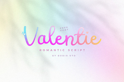 Valentie Font freefont handwritten hanwritting script typeface typography valentie valentine