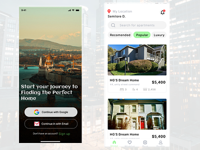 HG-homes: Apartment Finder App apartmentfinder appdevelopment designinspiration homesearch housingapp interactivedesign mobileappdesign productdesign propertyfinder realestateapp rentalapp uiux useexperience userinterface uxdesign