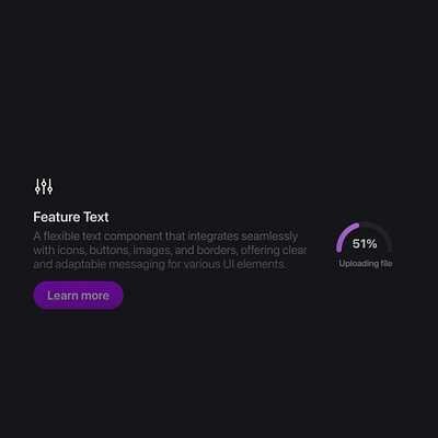 Progress circle UI Component atoms autolayout components design design system figma ui ui design ui kit user interface