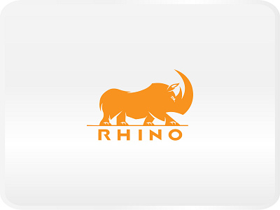 Rhino Logo animal branding construction constructor contractor design graphic design logo powerful powerpoint prefabricated rhino rhino logo for sale rhino minimal logo rhinoceros strong timber ui ux vector