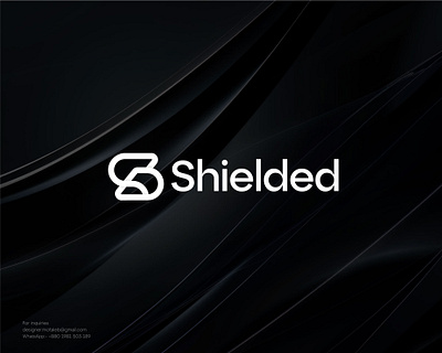 Shielded - Accounting & Financial Logo accounting brand identity branding business corporate design finance financial identity letter logo logo logo design logo designer logo maker logo mark logos modern logo money symbol vector