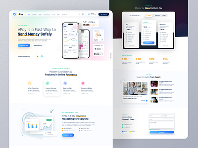 Mobile App Landing Page app landing page app ui design home ui homepage landing page minimal design saas saas landing page web design web page webdesign website design